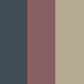 Navy / Burgundy / Tan